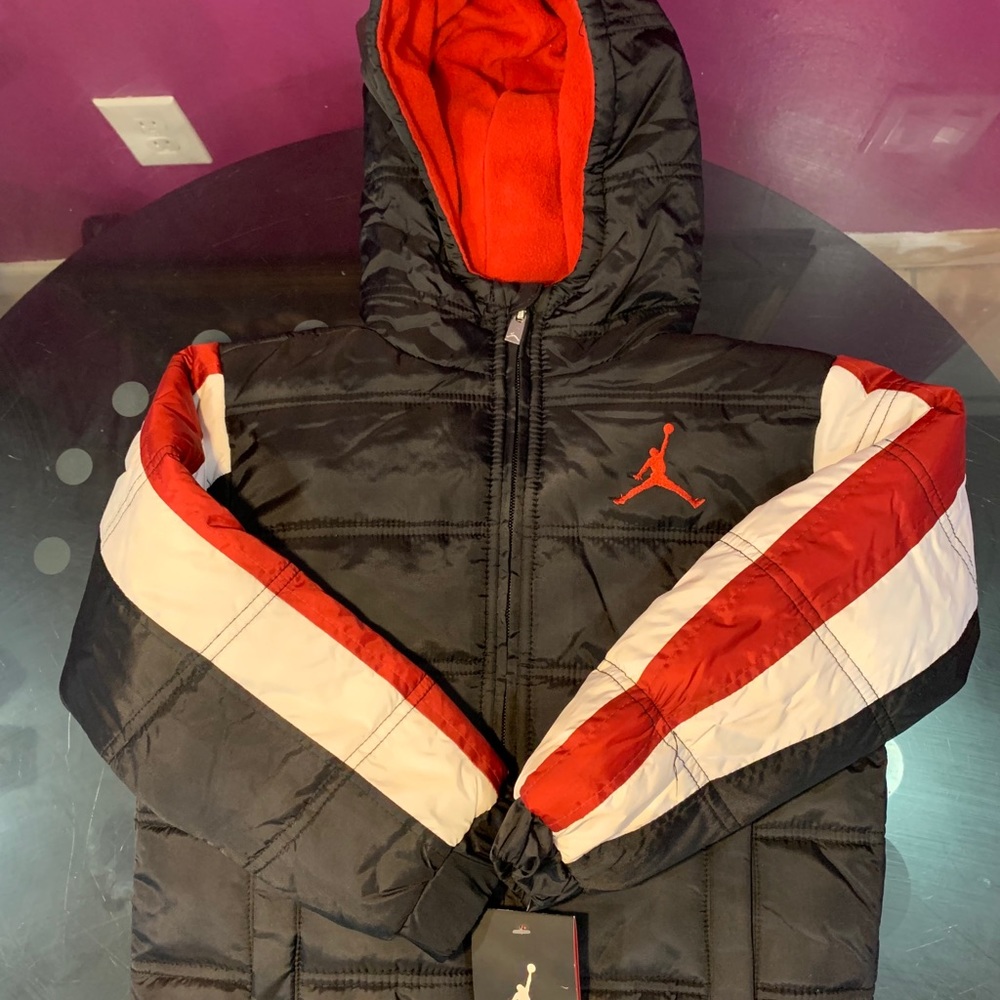 Air Jordan Hooded Puffer Winter Jacket